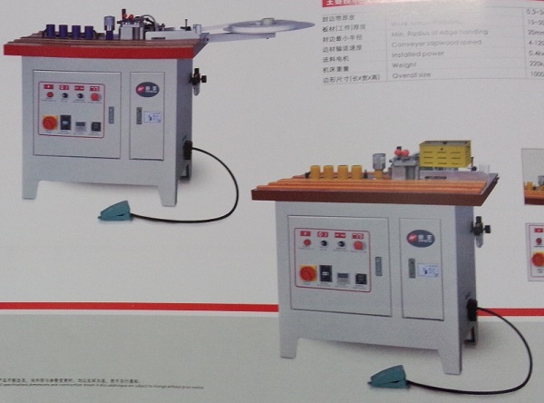 Máy dán cạnh cong thẳng