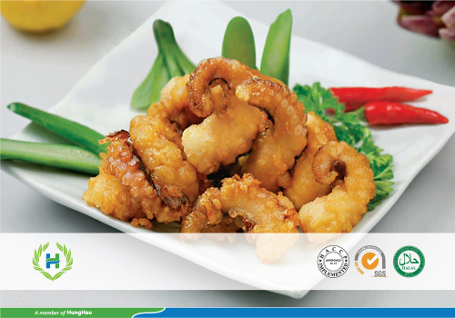 Bạch tuộc tẩm bột