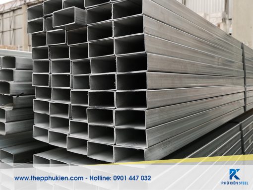 Thép hộp chữ nhật mạ kẽm