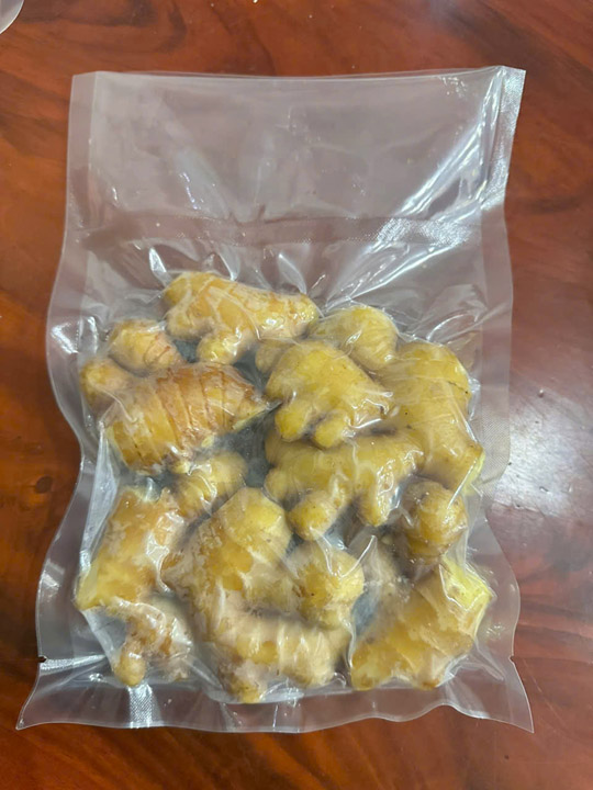Gừng cấp đông
