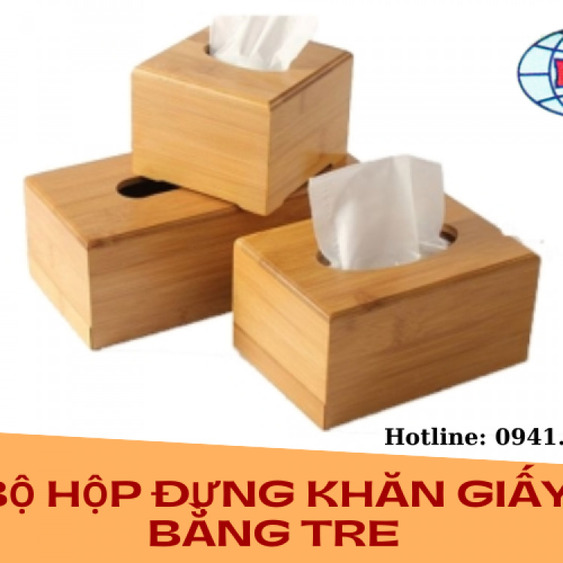 Hộp khăn giấy gỗ