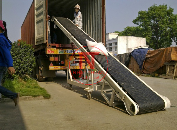Băng tải lúa gạo