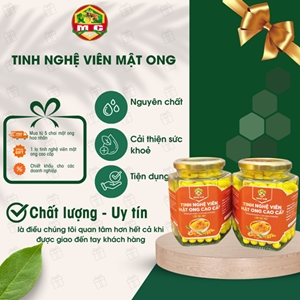 Tinh Nghệ Viên Mật Ong Cao Cấp