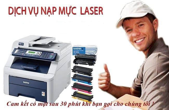 Nạp mực máy in