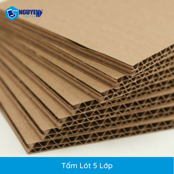 Tấm lót carton 5 lớp