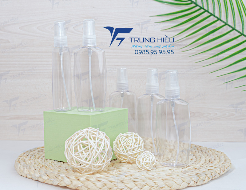 Chai nhựa PETG cao cấp trong suốt
