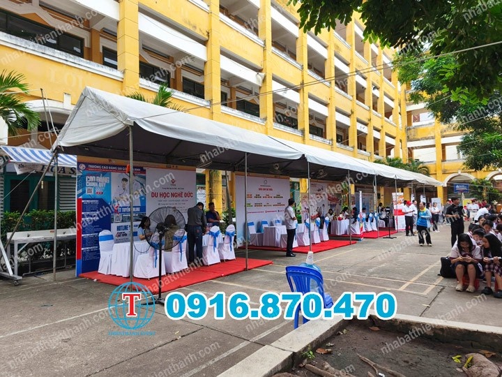 Cho Thuê Nhà Bạt ống Tròn