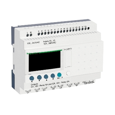 SR3B261FU - Rờ Le Lập Trình Thông Minh SR3 100-240V AC, 24 IO