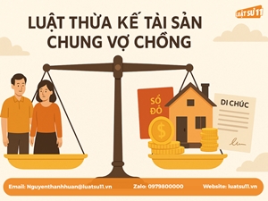 Tư Vấn Luật Thừa Kế Tài Sản Chung Vợ Chồng