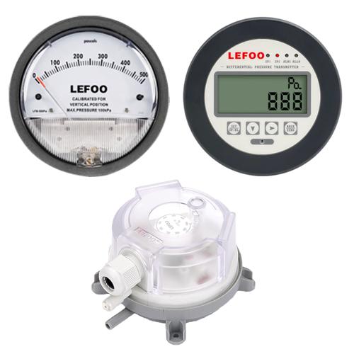 Đồng hồ chênh áp / Công tắc gió
