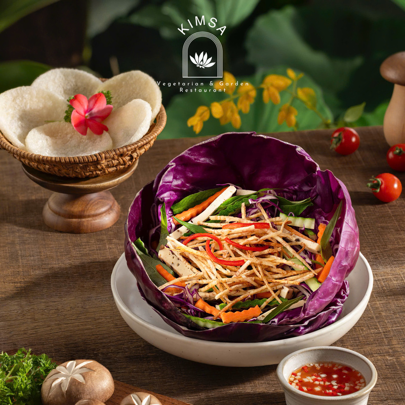 Gỏi Mông Cổ chay