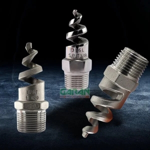 Béc Phun Nước Dạng Xoắn Ốc Bằng Thép Không Gỉ 316L
