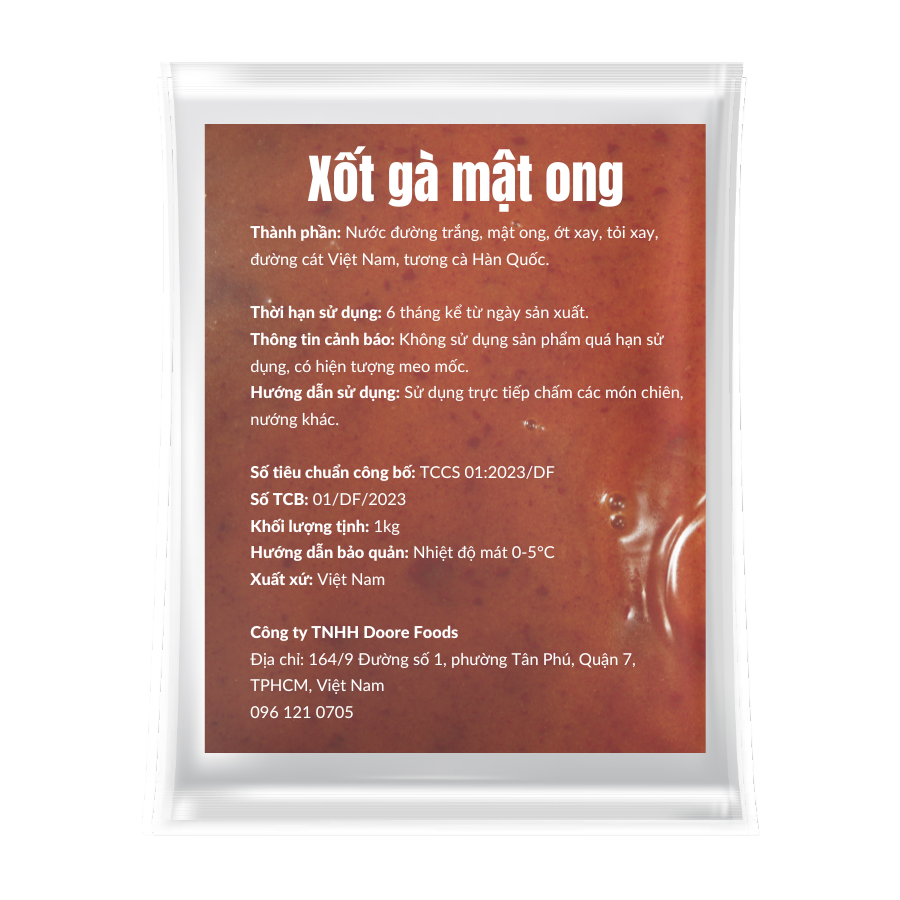 Xốt gà mật ong
