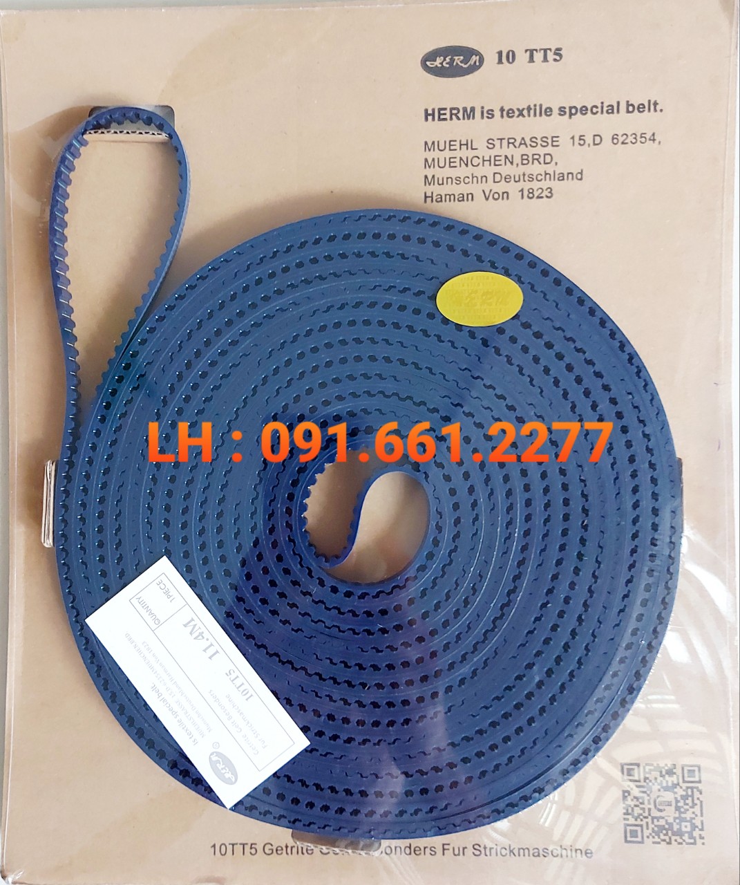Dây băng răng HERM