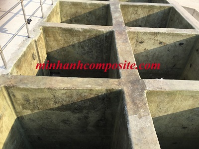 Thi công bọc phủ composite - frp