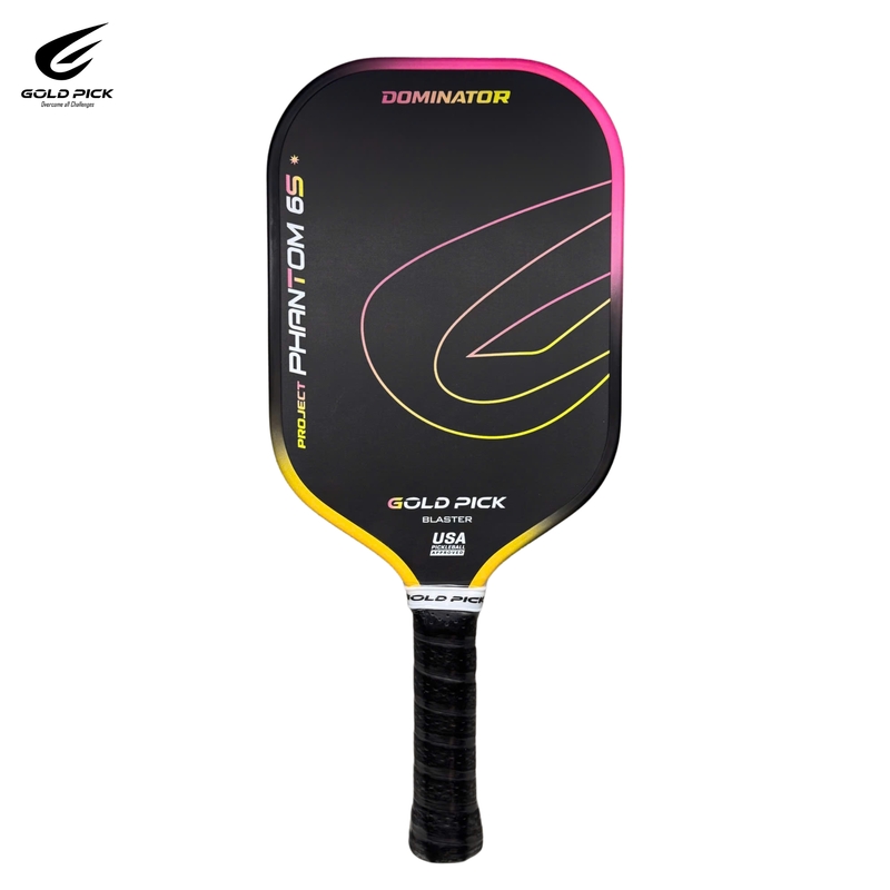 Vợt Pickleball Gold Pick - Phantom 6S - Yelow Pink