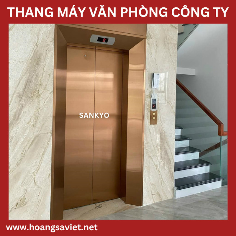 Thang máy tải khách công ty