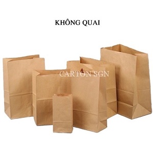 Túi Giấy Kraft Không Quai SGN