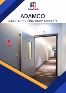 Cửa Thép Chống Cháy 120 Phút