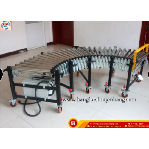 Băng tải con lăn xếp