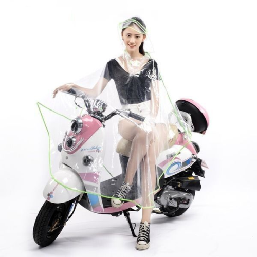Áo mưa trong suốt