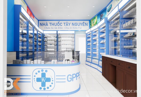 Thiết kế thi công nhà thuốc