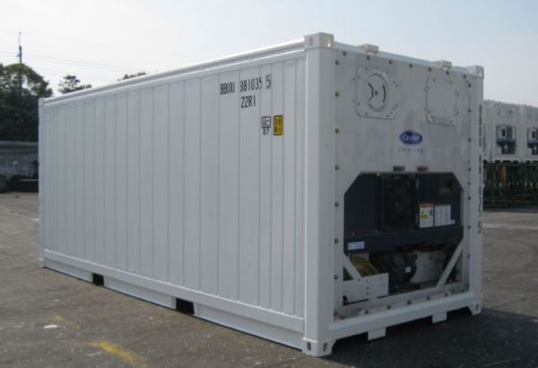 Container lạnh 20 feet - máy Carier