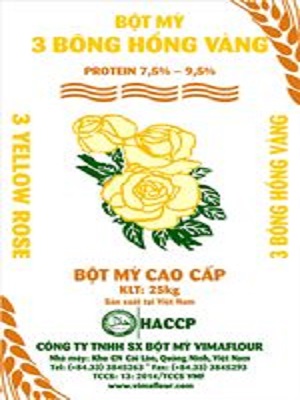 Bột mì 3 Bông Hồng Vàng