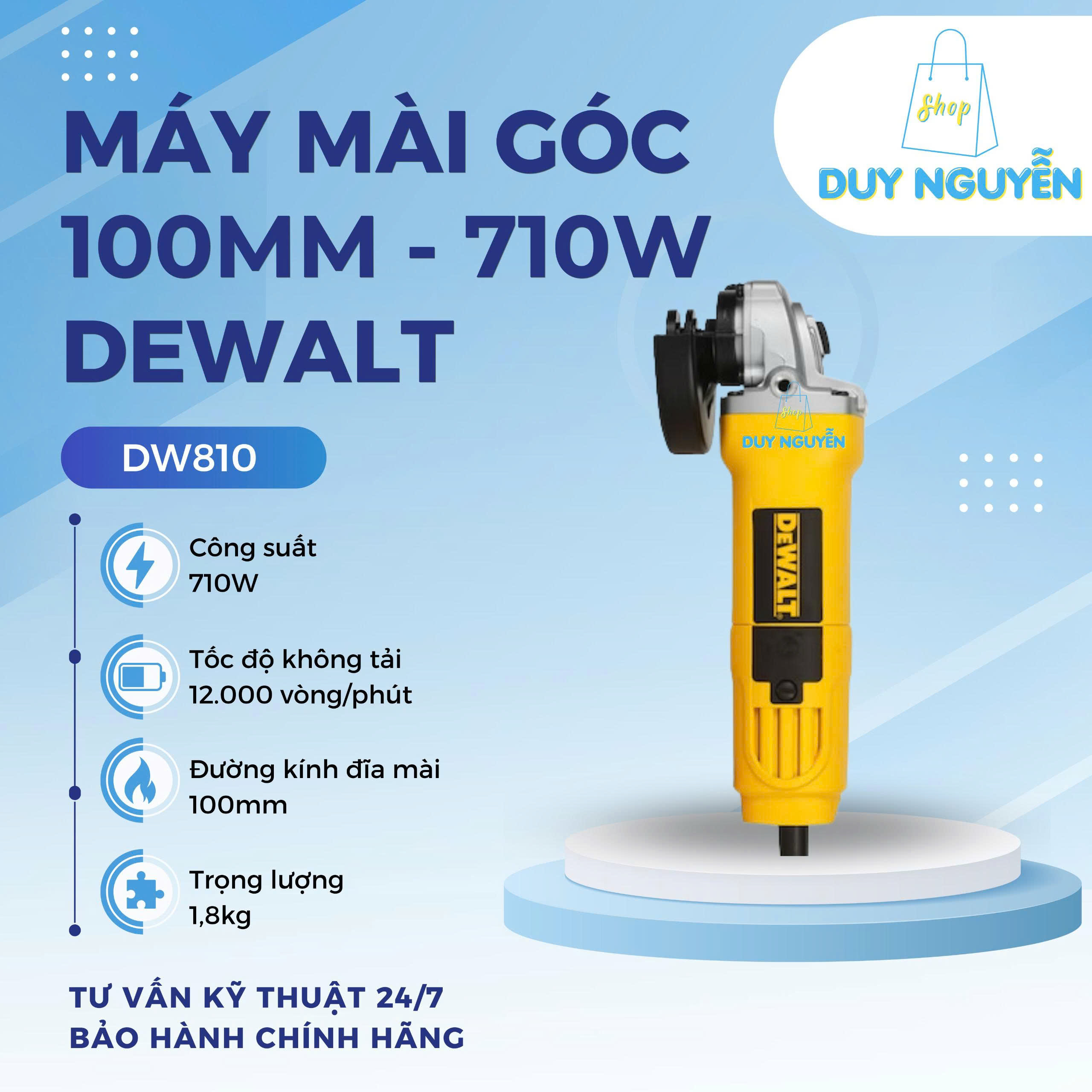Máy mài góc 100mm 710W