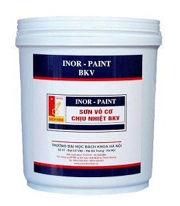 Sơn Vô Cơ Chịu Nhiệt BKV Màu Đỏ Nâu