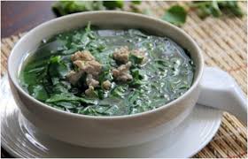Canh rau ngót thịt