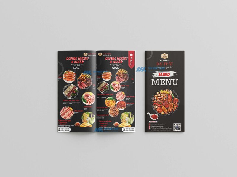 Thiết kế Menu