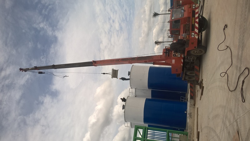 Thi công lắp đặt bồn chứa