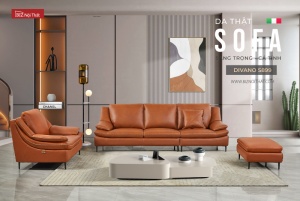 Sofa Da Bò Ý