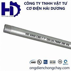 Ống Thép Luồn Dây Điện Ren Loại Dày RSC