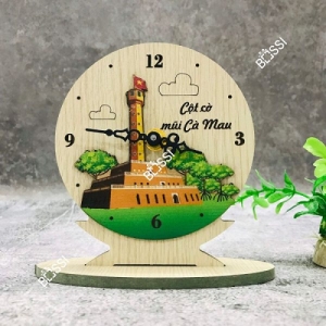 Đồng Hồ Gỗ Quà Tặng