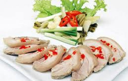 Thực đơn từ thịt heo
