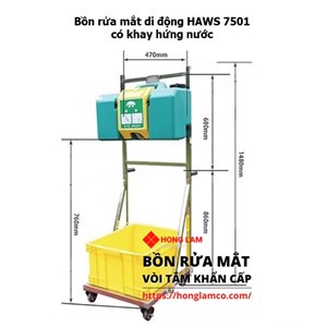 Chậu Rửa Mắt Di Động Haws 7501 Có Khay Hứng Nước