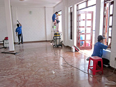 Dịch vụ vệ sinh sau xây dựng