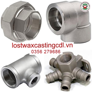 Đúc Mẫu Chảy Ống Nối Inox, Phụ Kiện Ống Kẽm