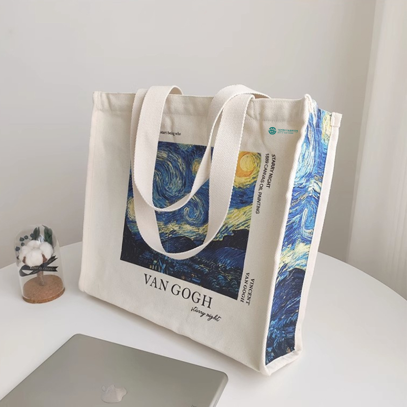 Túi vải canvas hình hộp