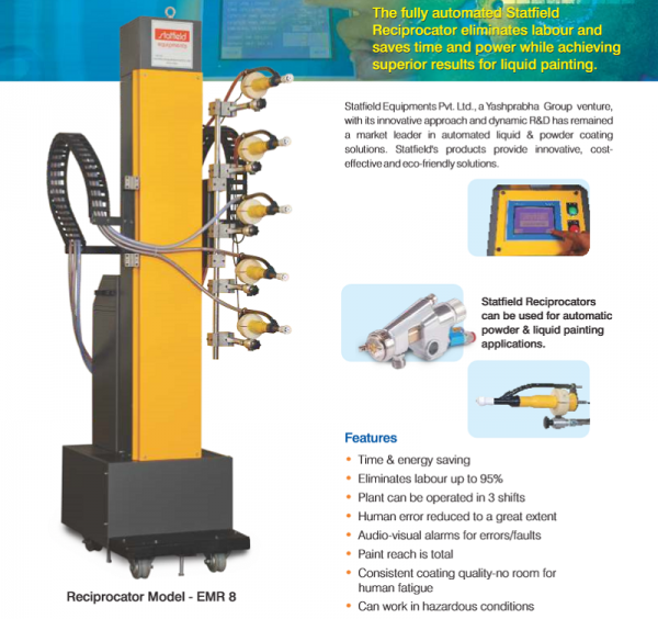 Robot phun sơn tĩnh điện