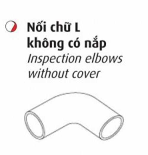 Nối chữ L không có nắp