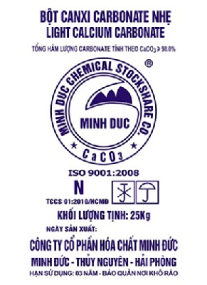 Bột Canxi Carbonate nhẹ N