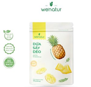 Dứa Sấy Dẻo Nguyên Vị Wenatur 100g