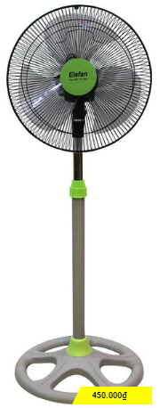 Quạt đứng ống inox cánh 3 lá bản lớn