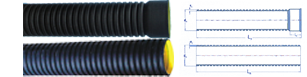 ống HDPE gân