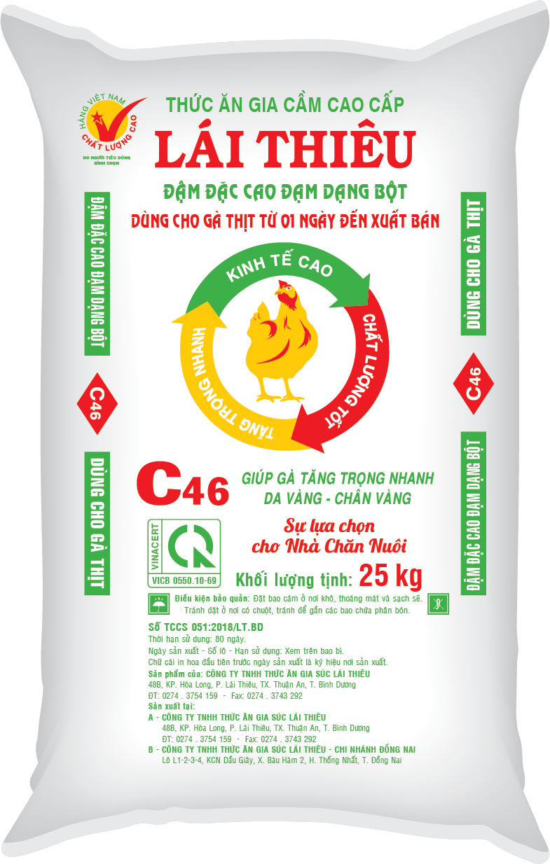 Thức ăn cho gà thịt