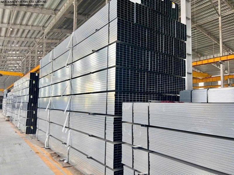 Thép hộp mạ kẽm