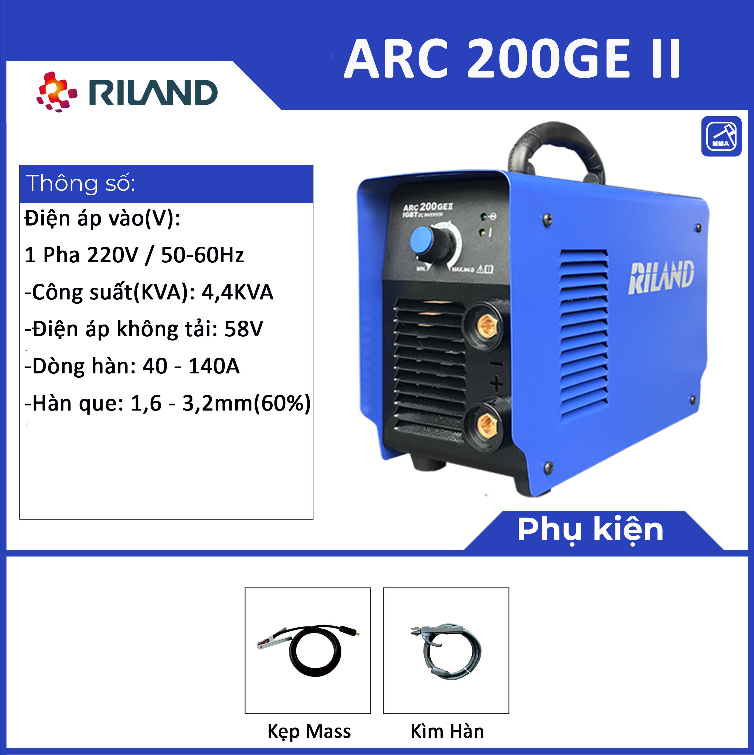 Máy hàn Riland ARC 200GE II
